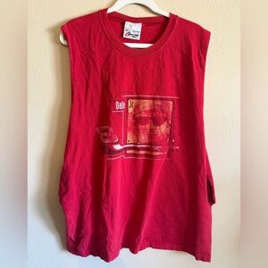 NASCAR Dale Jr. Red Sleeveless Tank Top